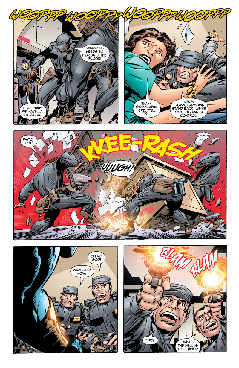 Illustration for article titled Read an exclusive preview of DC Comics' quirky new superhero series, O.M.A.C.